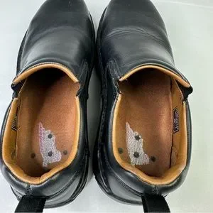 RED WING 6700 Men’s 7 BLACK Slip On Womens 8.5 Work Shoes Aluminum SAFETY TOE Red Wing Shoes | Shoes | Red Wing 670 Mens 7 Black Slip On  main image 2